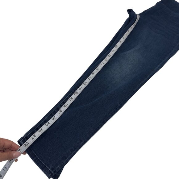 So Surroundings Womens Dark Wash Pull-On Skinny Jeans SZ M Cotton Blend Stretch - Picture 8 of 12